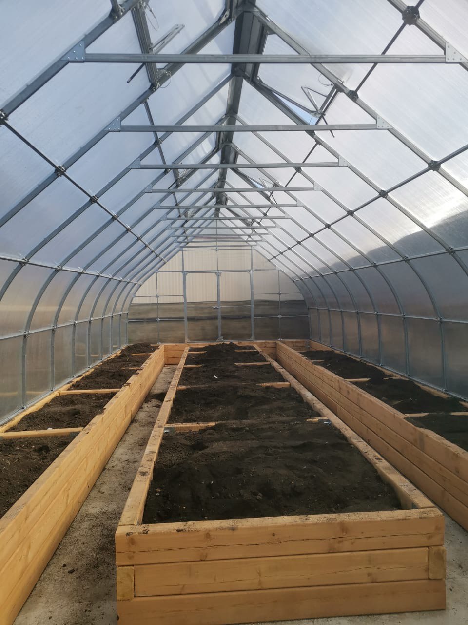 Фермерская теплица в Иркутске