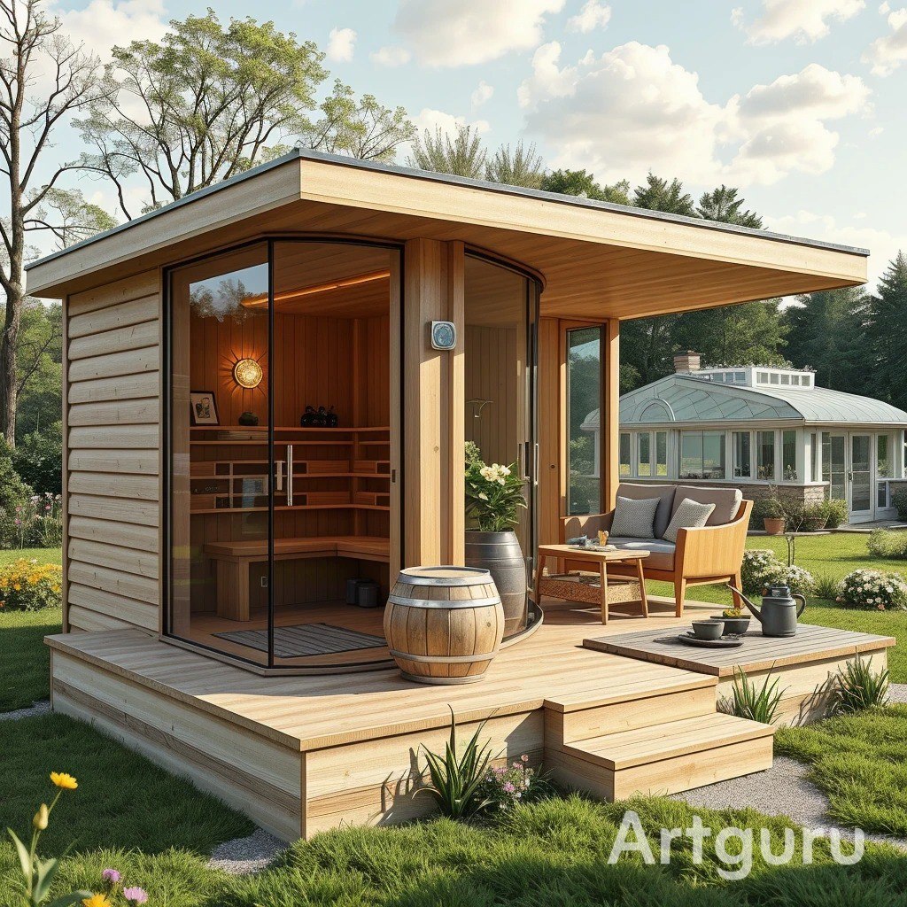 Сауна для загородного дома