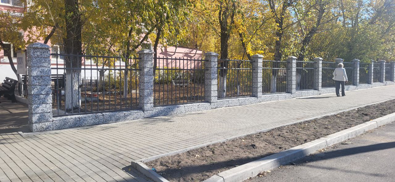 Ограждение школы в г. Чита