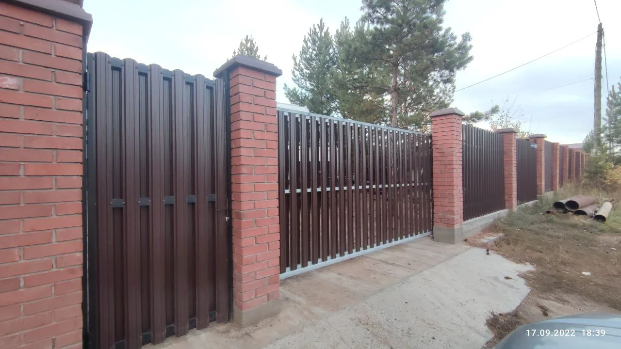 Откатные ворота