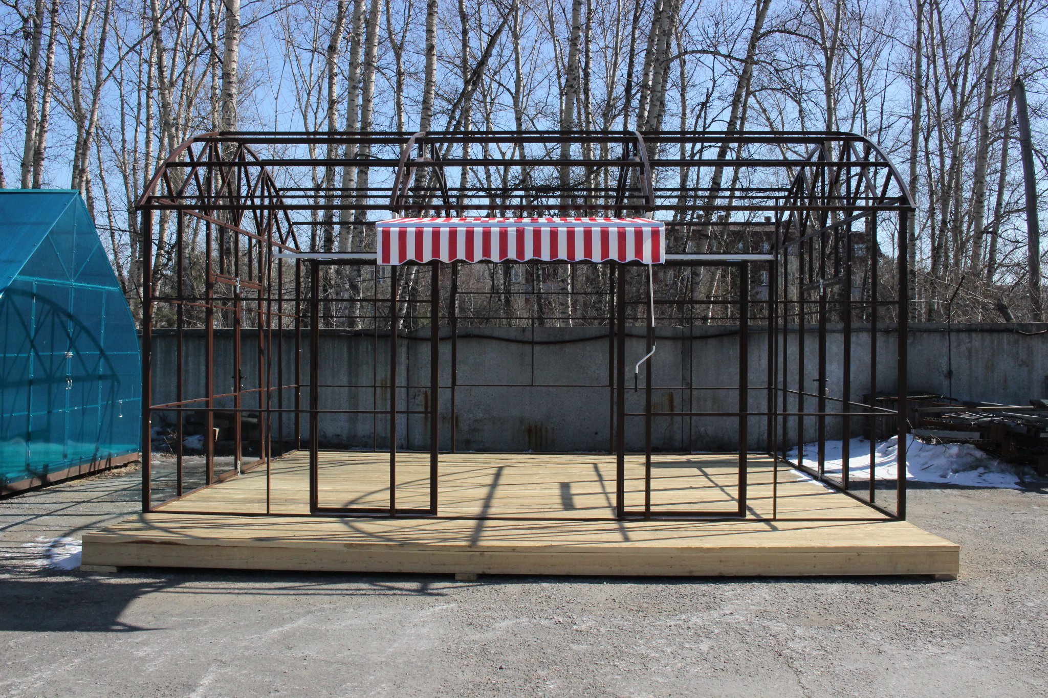 Павильон для бассейна «Четыре сезона»